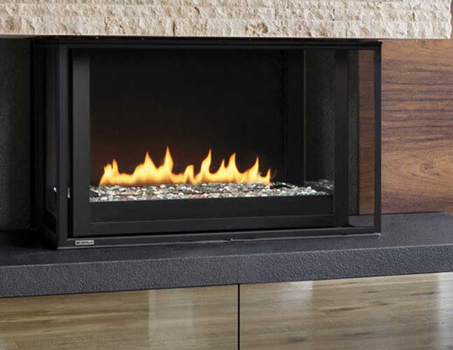 Montigo HL38DFPRC Multi-Sided Gas Fireplace – Panorama-Style