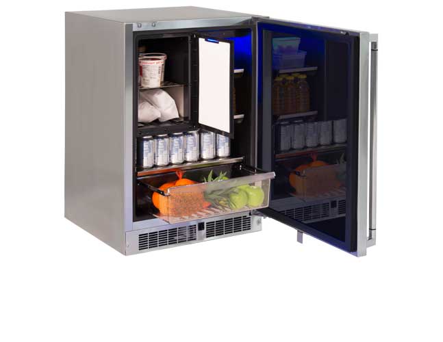 Lynx Professional 24″ Professional Refrigerator Freezer Combo, Left Or Right