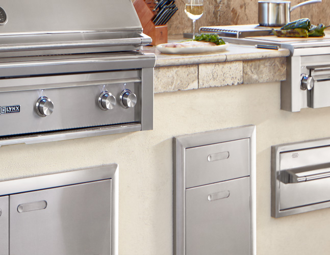 Lynx Professional Kitchen Storage Options