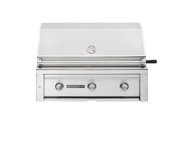 Lynx Sedona 36″  Built-In Grill w/ 3 Stainless Steel Burners, L600