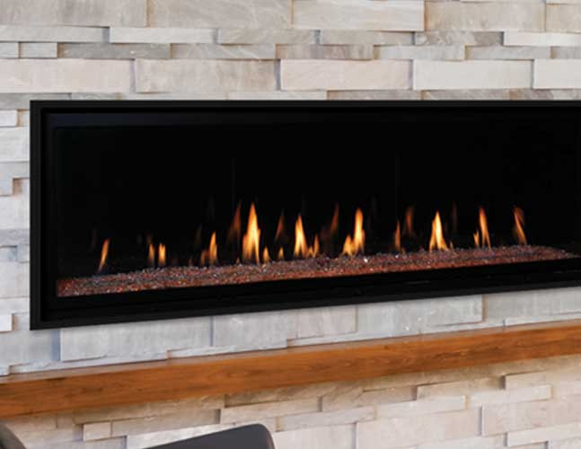 Allume DLX Direct Vent Linear Fireplace by Astria