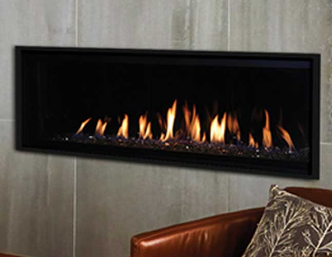 Allume Direct Vent Linear Fireplace by Astria