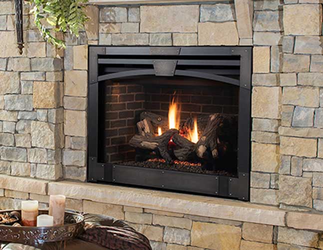 Altair DLX Direct Vent Fireplace by Astria