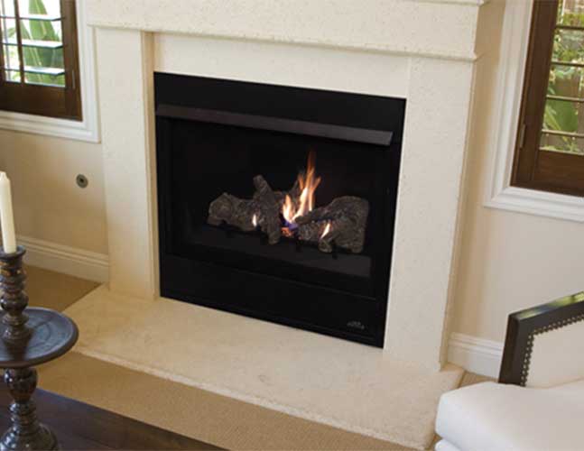 Aries 33 Direct Vent Fireplace by Astria