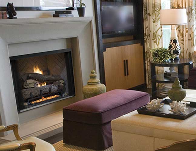 Atlas Vent-Free Gas Fireplace by Astria