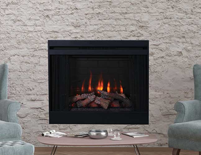 Capella Series Electric Fireplace by Astria