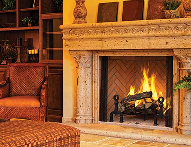 Georgian Wood-Burning Fireplace by Astria