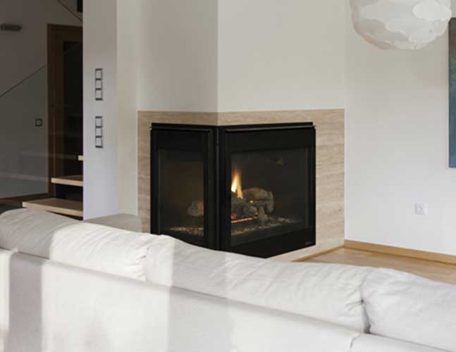 Libra Multi-View Direct Vent Gas Fireplace by Astria