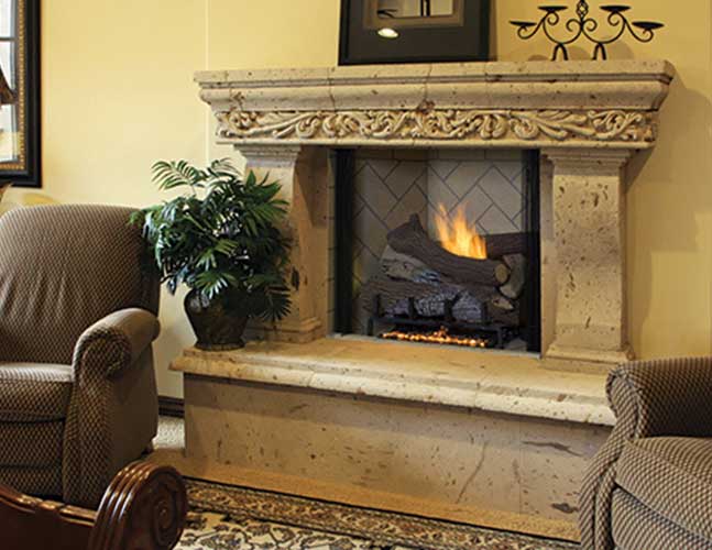 Marquee Vent-Free Gas Fireplace by Astria