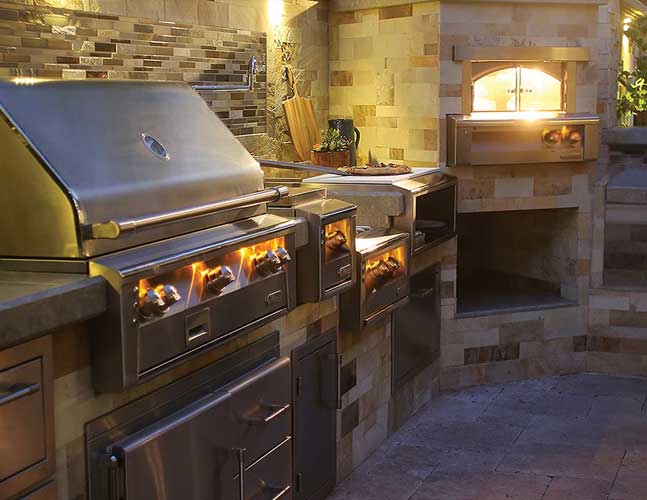 Alfresco Outdoor Kitchens Nashville, Outdoor Kitchen Oven Gas