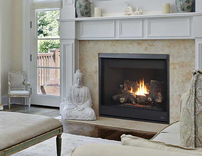 Altair Direct Vent Fireplace by Astria