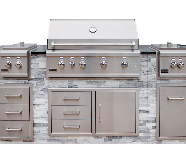 Broilmaster 42″ Inch Built-In Stainless Steel Gas Grill, Bsg424