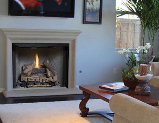 Orion LR Vent-Free Gas Fireplace by Astria