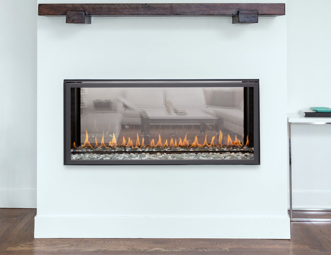 Montigo R320ST Linear See-Through Gas Fireplace