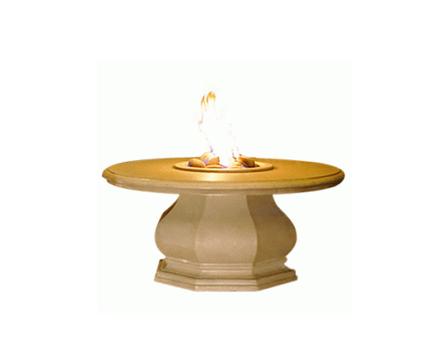 Octagon Fire Table by American Fyre Designs