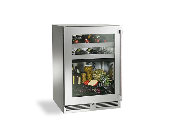 Perlick 24” Signature Series Dual-Zone Outdoor Refrigerator/Wine Reserve